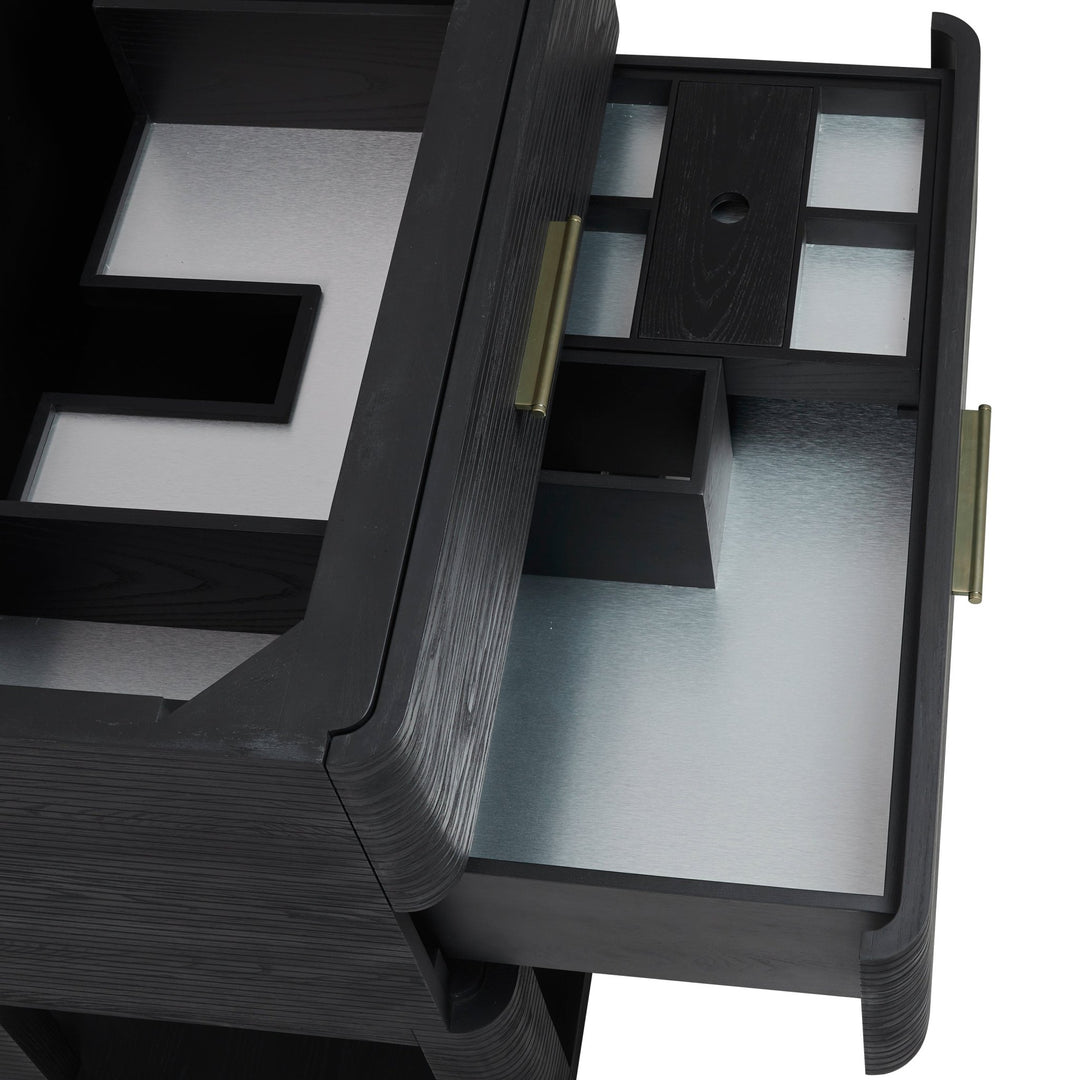 Lucian 36" Single Vanity, Carbon Oak