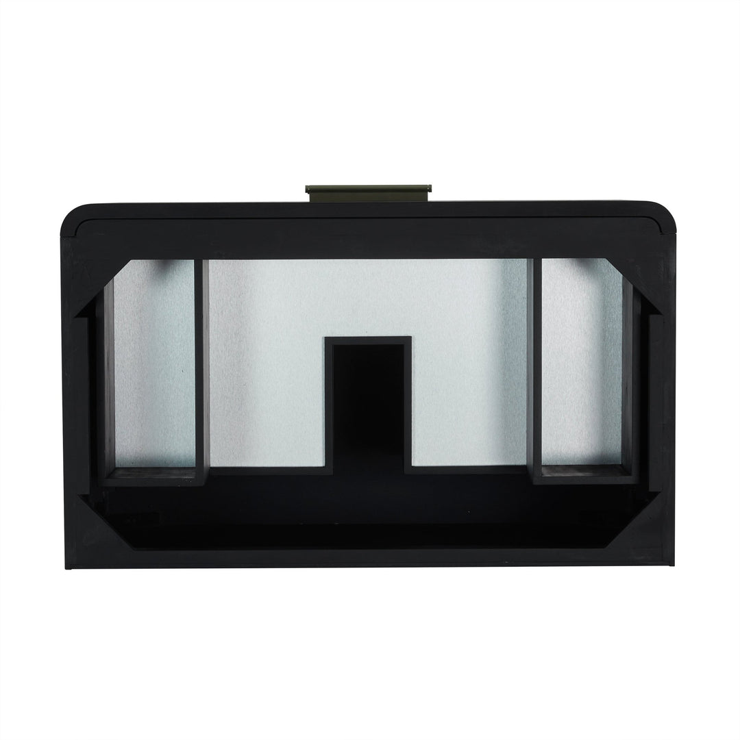 Lucian 36" Single Vanity, Carbon Oak w/ 3 CM White Zeus Silestone Top