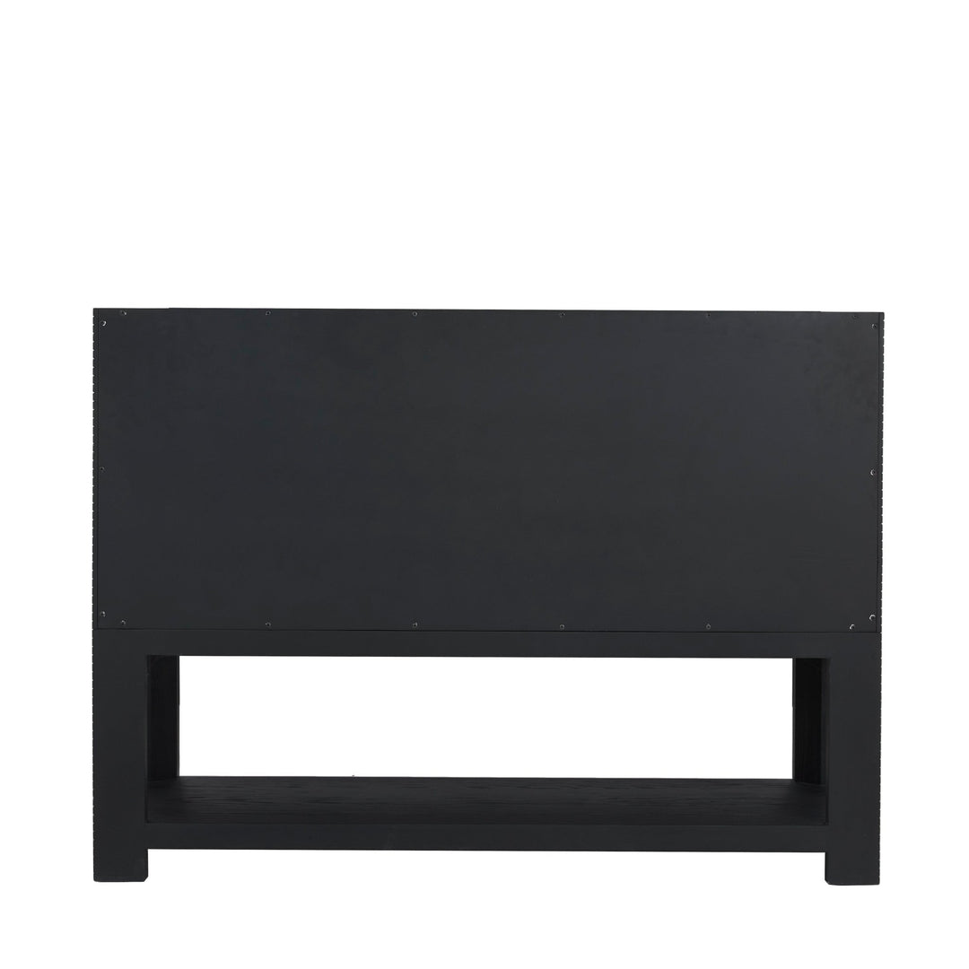 Lucian 48" Single Vanity, Carbon Oak