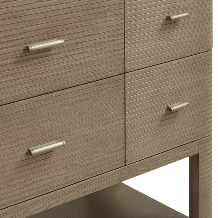 Lucian 48" Single Vanity, Pebble Oak