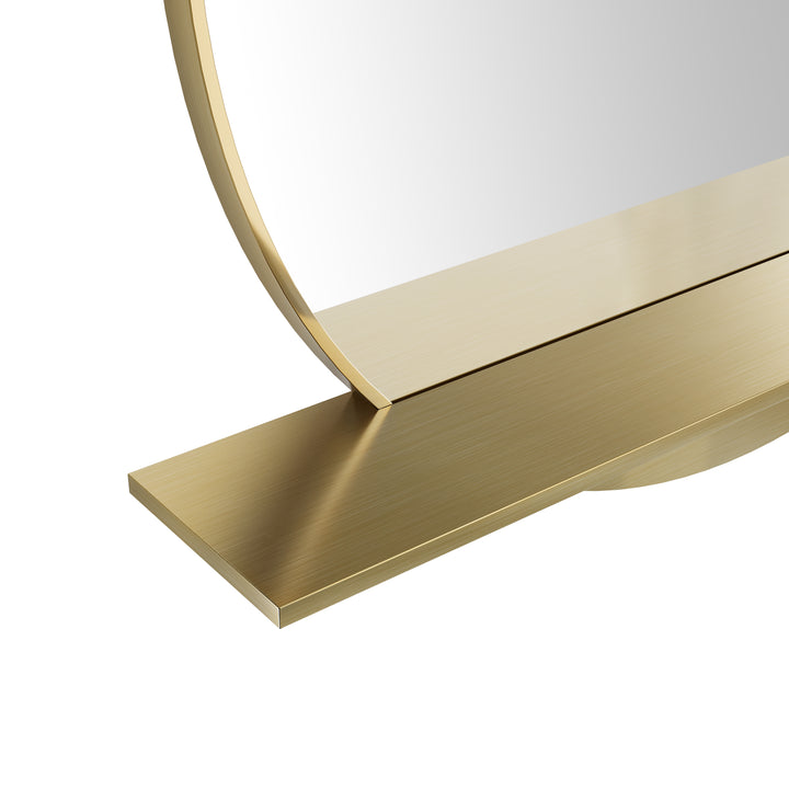 Platform 24" Mirror, Radiant Gold
