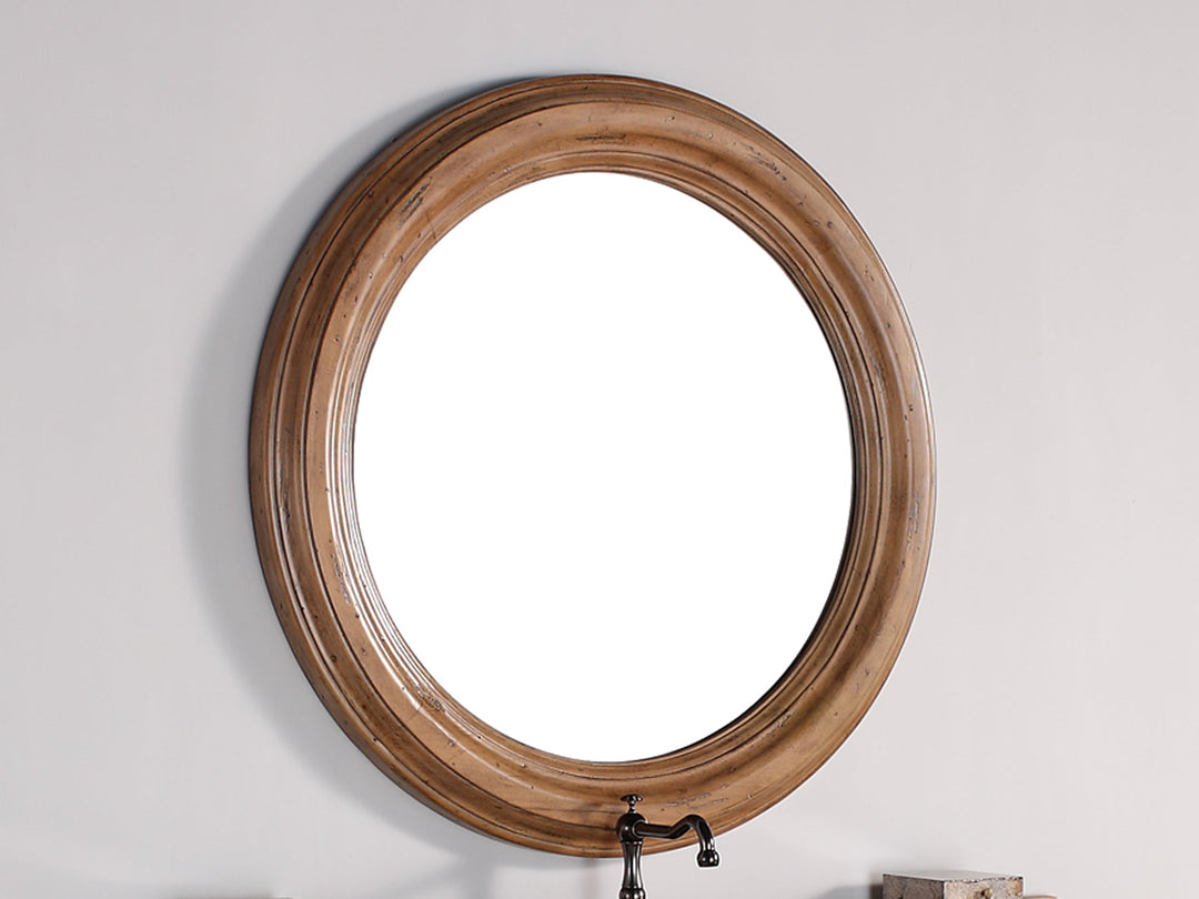 Malibu 40" Mirror, Honey Alder