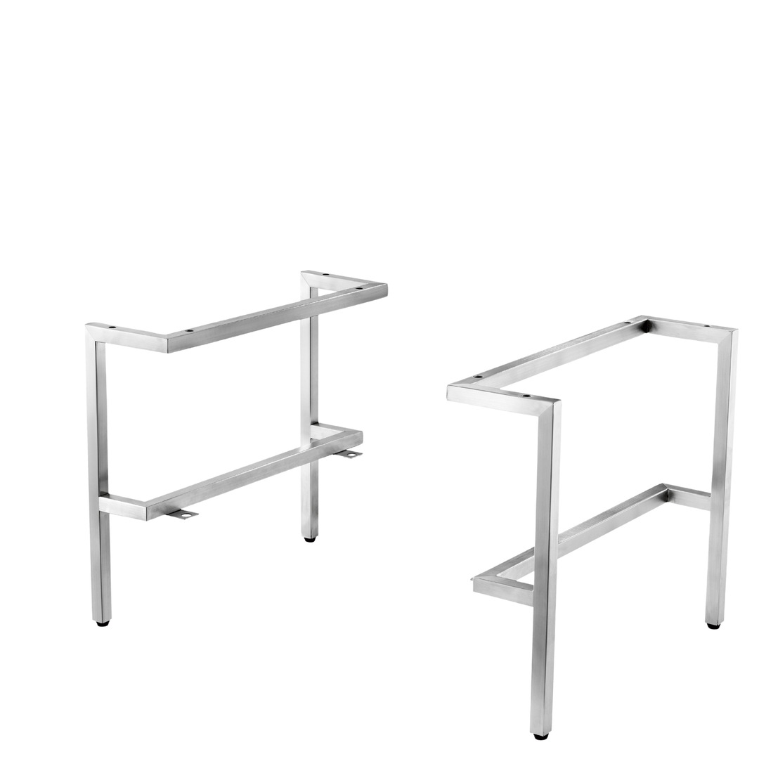 Mantova 18.1" Depth Stainless Steel Base, Brushed Nickel