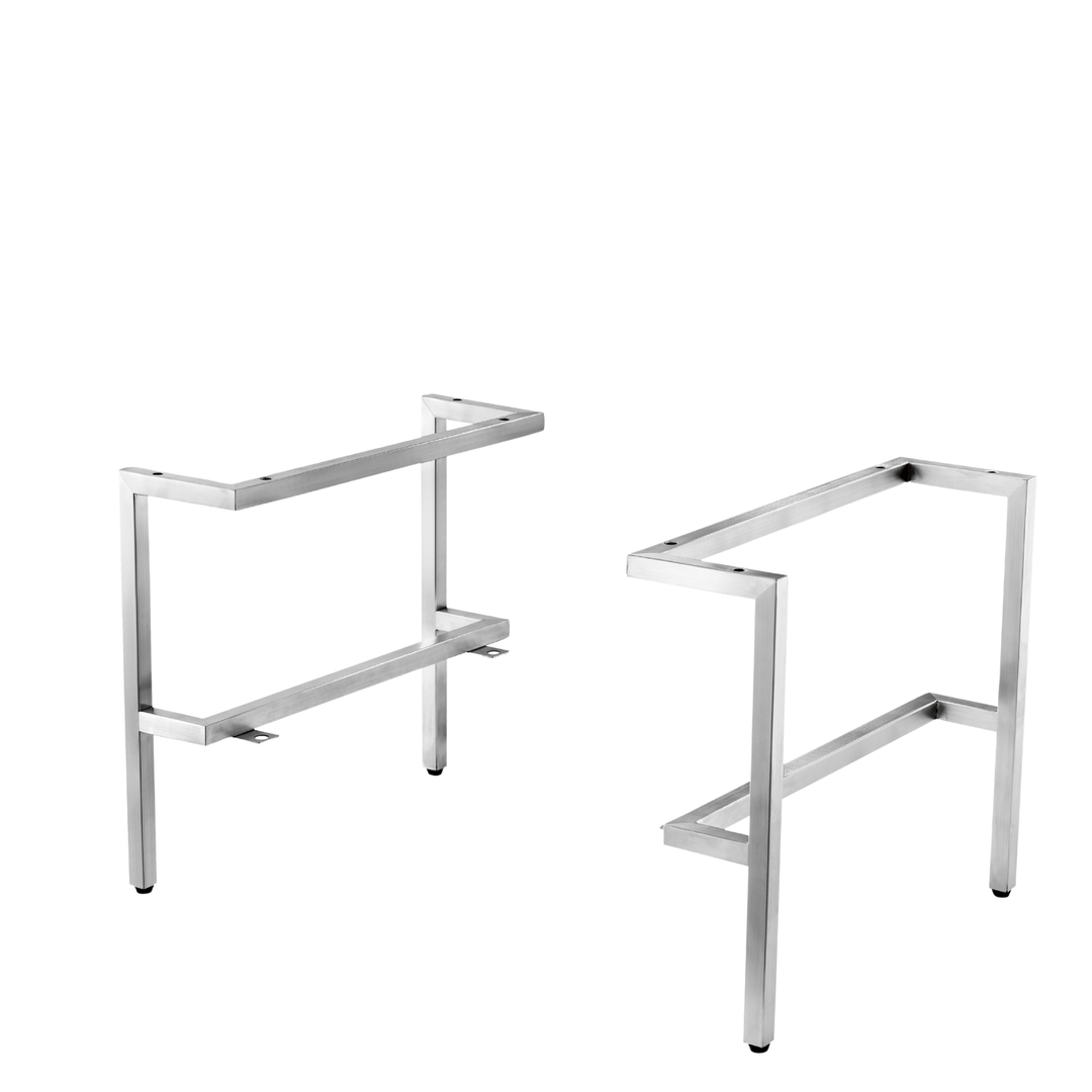 Milan 18.1" Depth Stainless Steel Base(Tall), Brushed Nickel