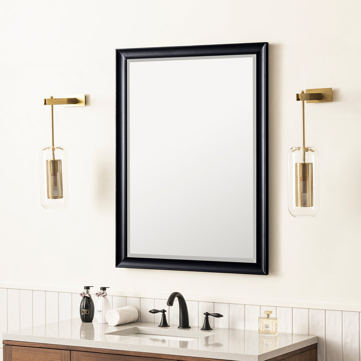Glenbrooke 30" Mirror, Black Onyx