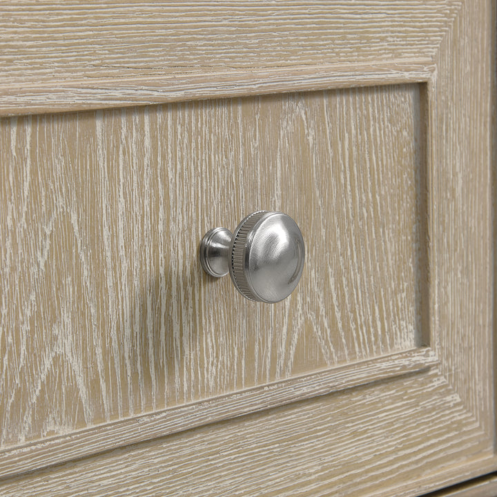 Lorelai 72" Double Vanity, Whitewashed Oak w/ 3 CM Eternal Jasmine Pearl Silestone Top