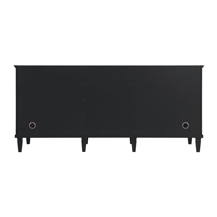 Lorelai 72" Double Vanity, Black Onyx