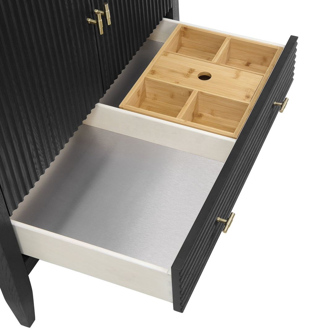 Myrrin 36" Vanity, Carbon Oak