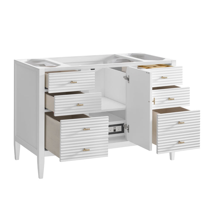 Myrrin 48" Vanity, Bright White
