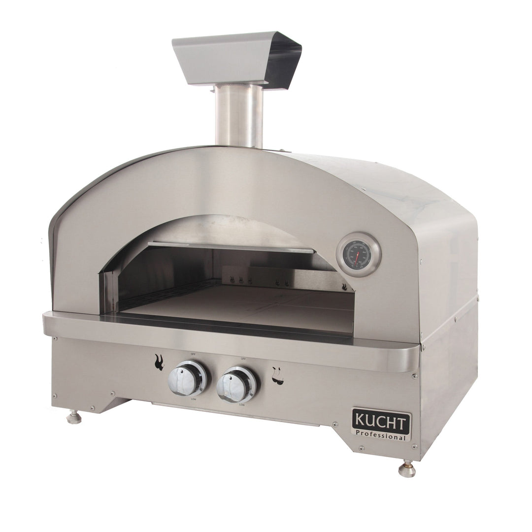 NAPOLI Outdoor Portable Propane Gas Pizza Oven in Stainless Steel
