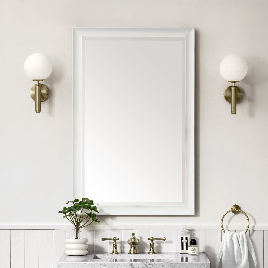 Glenbrooke 26" Mirror, Bright White