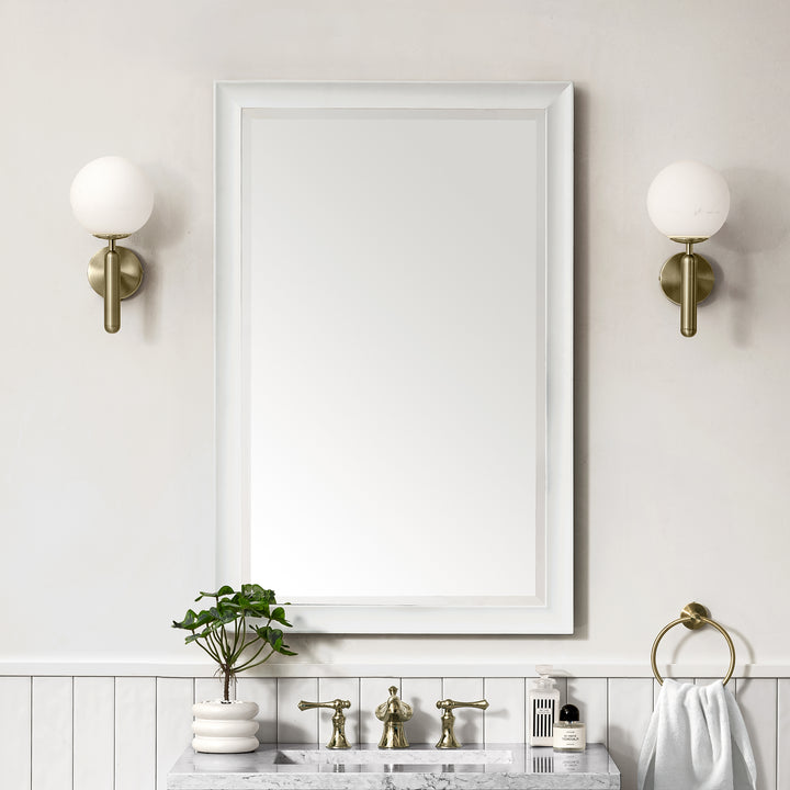Glenbrooke 26" Mirror, Bright White