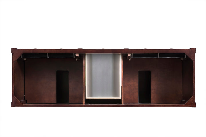 Brittany 72" Double Vanity Cabinet, Burnished Mahogany
