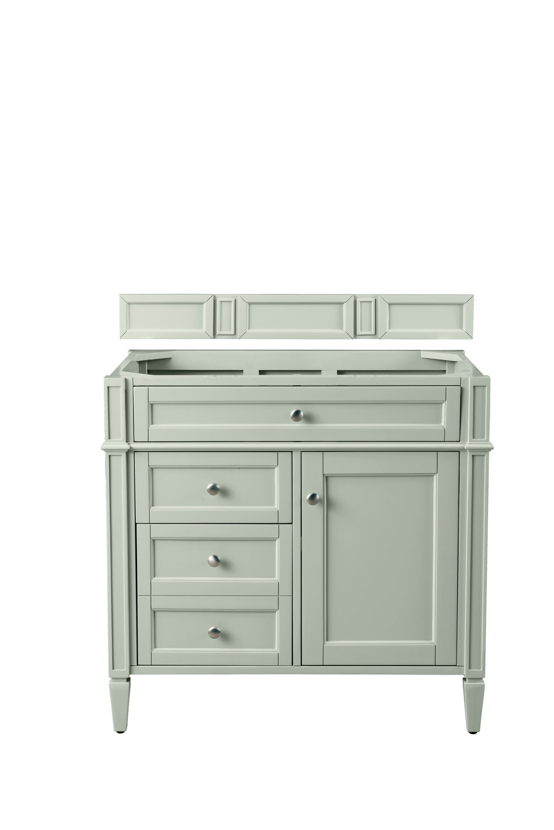 Brittany 36" Single Vanity Cabinet, Sage Green