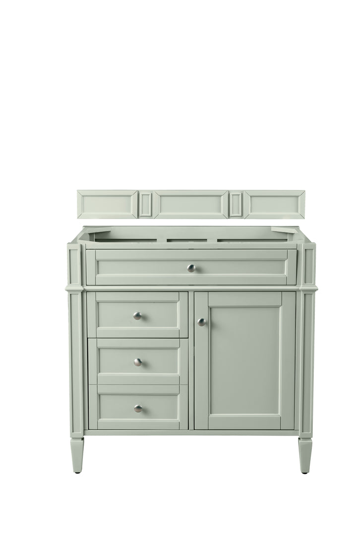 Brittany 36" Single Vanity Cabinet, Sage Green