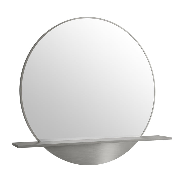Platform 24" Mirror, Brushed Nickel