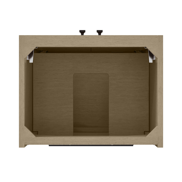 Chianti 20" Single Cabinet, Walnut Whisper, Matte Black