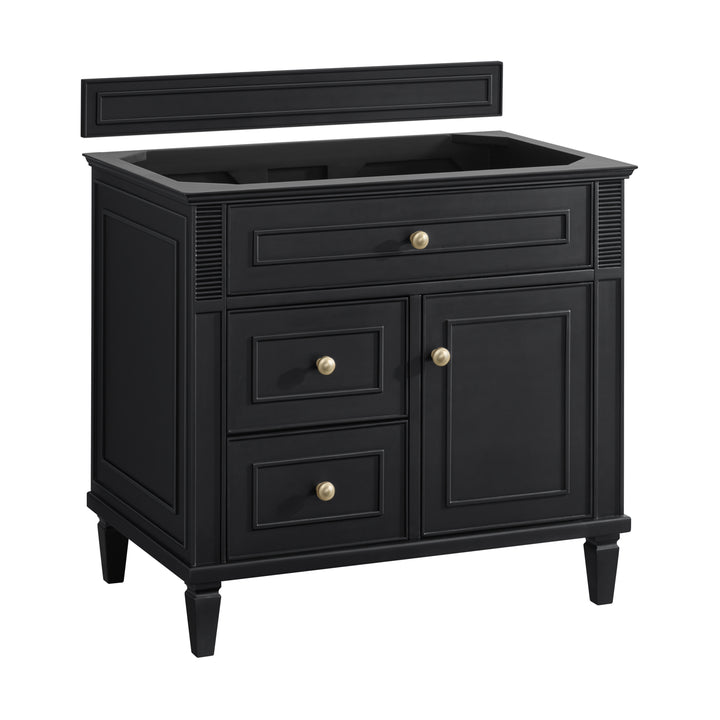 Lorelai 36" Single Vanity, Black Onyx