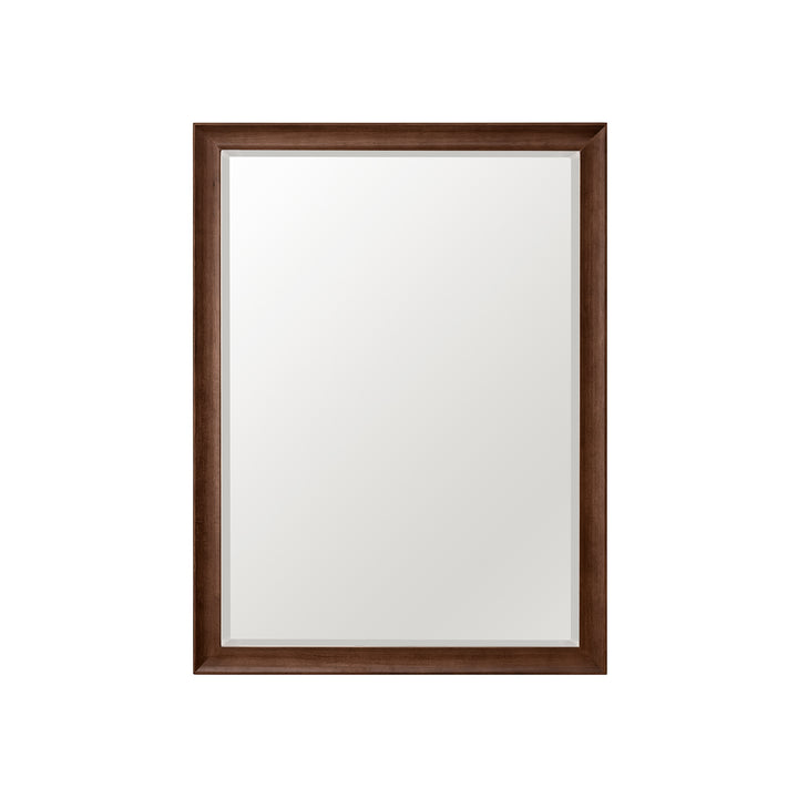 Glenbrooke 30" Mirror, Mid-Century Walnut
