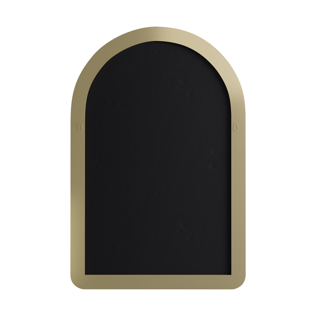 Rohe 24" Arched Mirror, Champagne Brass