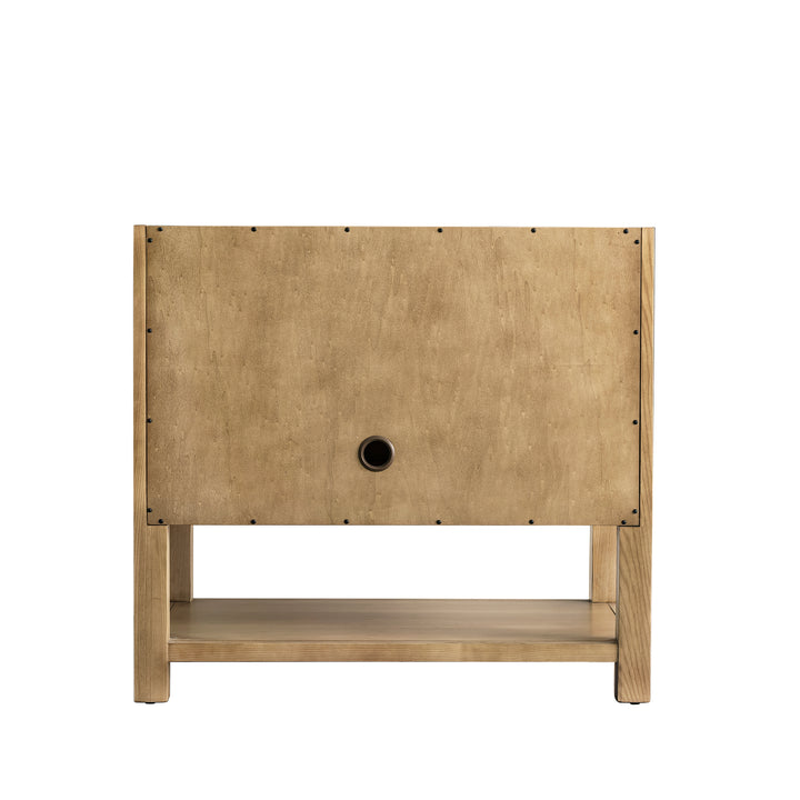 Breckenridge 36" Single Vanity Cabinet, Light Natural Oak