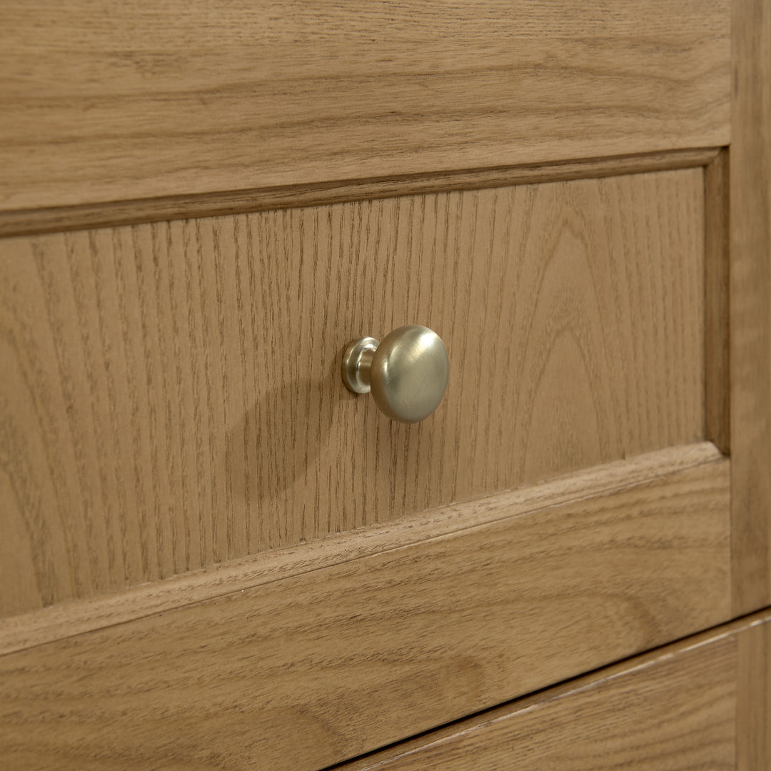 Breckenridge Linen Cabinet, Light Natural Oak
