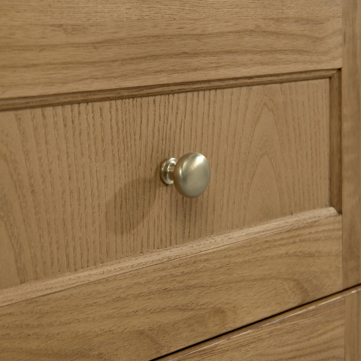 Breckenridge Linen Cabinet, Light Natural Oak