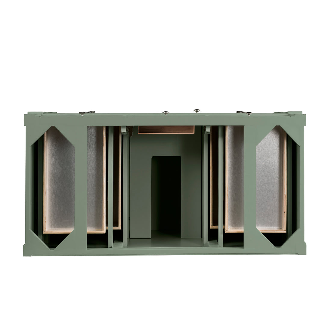 Brittany 48" Single Vanity Cabinet, Smokey Celadon