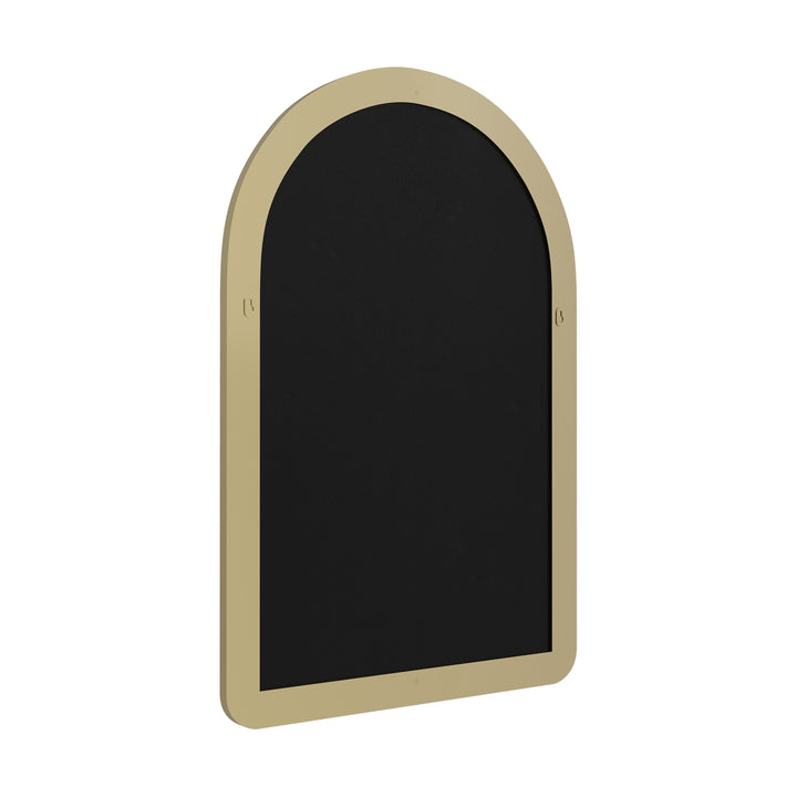 Rohe 24" Arched Mirror, Champagne Brass