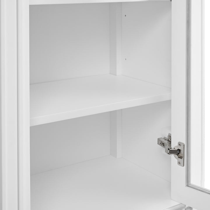 Brittany Linen Cabinet, Bright White