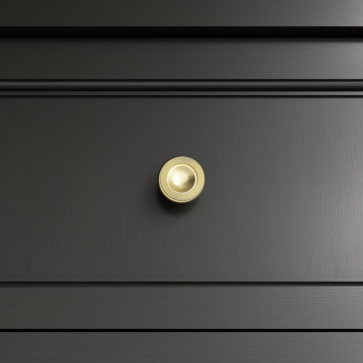 Brookfield 48" Single Vanity, Black Onyx w/ 3 CM Eternal Jasmine Pearl Silestone® Top