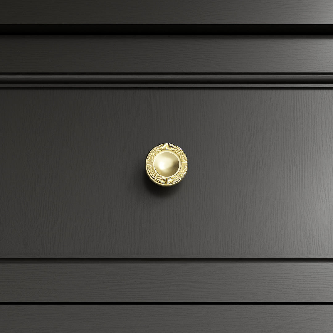 Brookfield 36" Single Vanity, Black Onyx w/ 3 CM Eternal Jasmine Pearl Silestone® Top