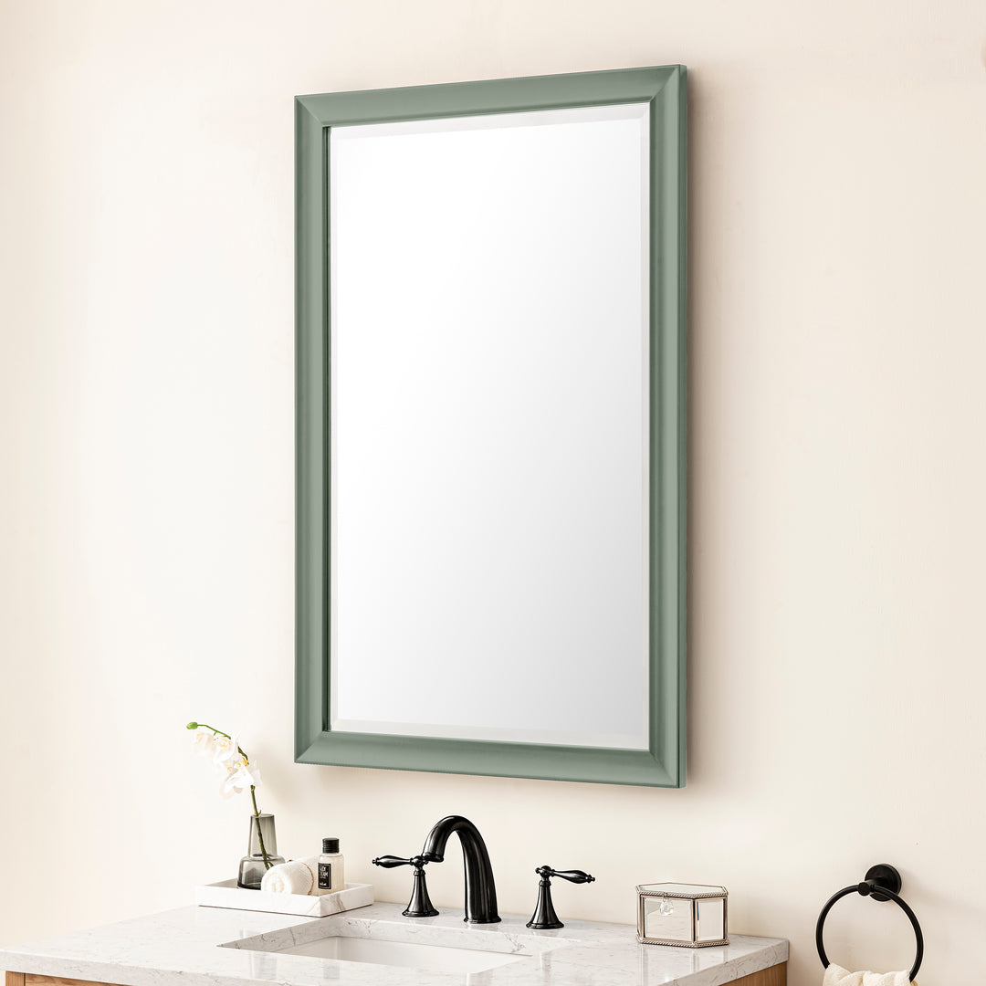 Glenbrooke 26" Mirror, Smokey Celadon