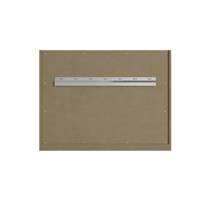 Chicago 36" Single Vanity, Walnut Whisper, w/ 3 CM Charcoal Soapstone Silestone® Top