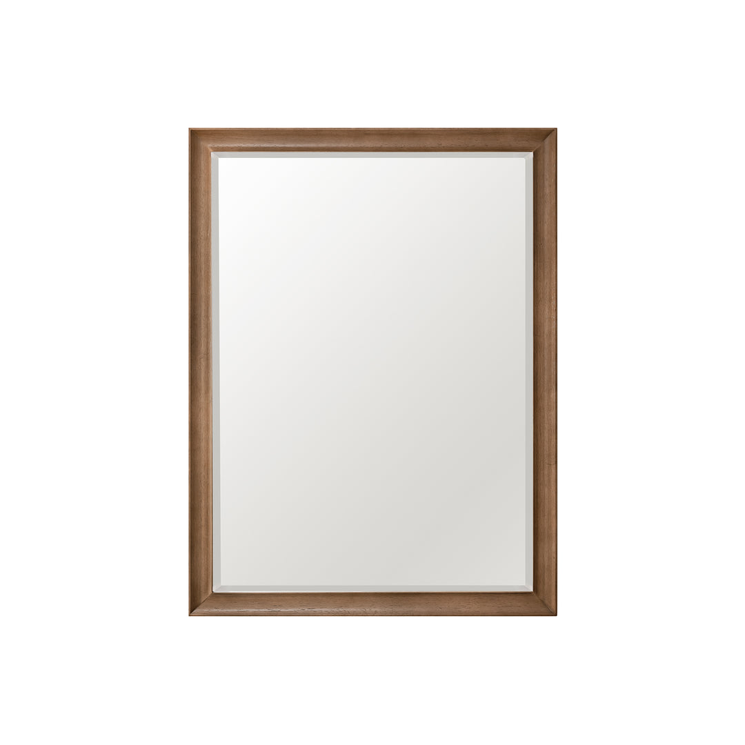 Glenbrooke 30" Mirror, Whitewashed Walnut
