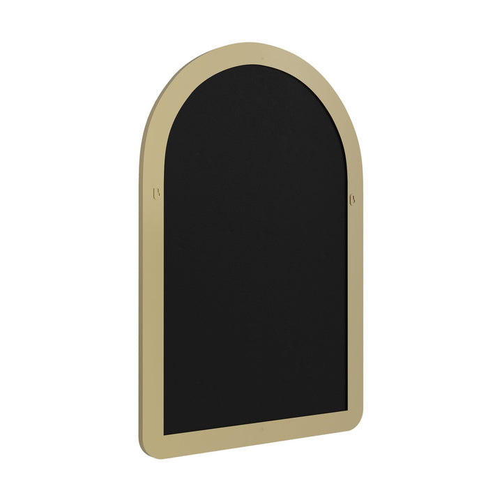 Rohe 24" Arched Mirror, Champagne Brass