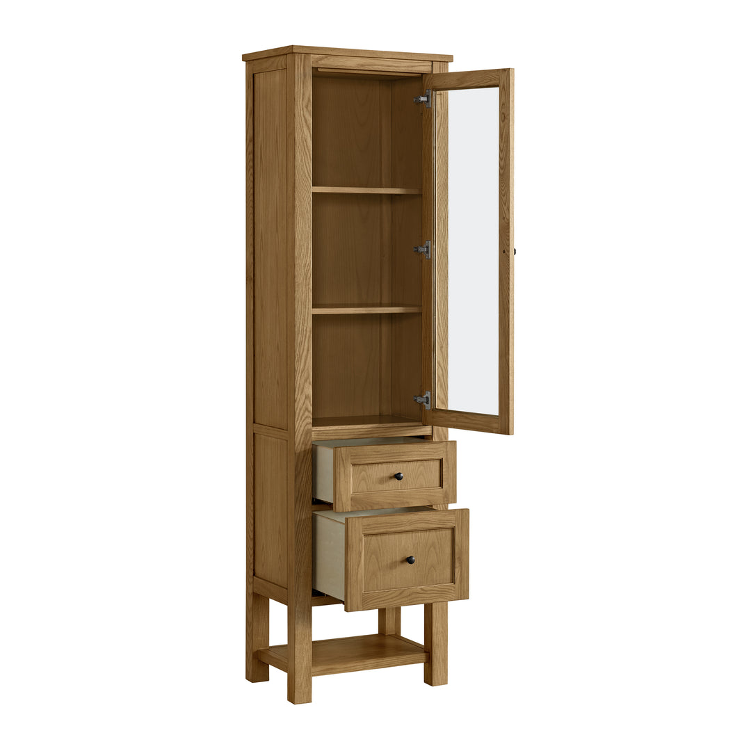 Breckenridge Linen Cabinet, Light Natural Oak