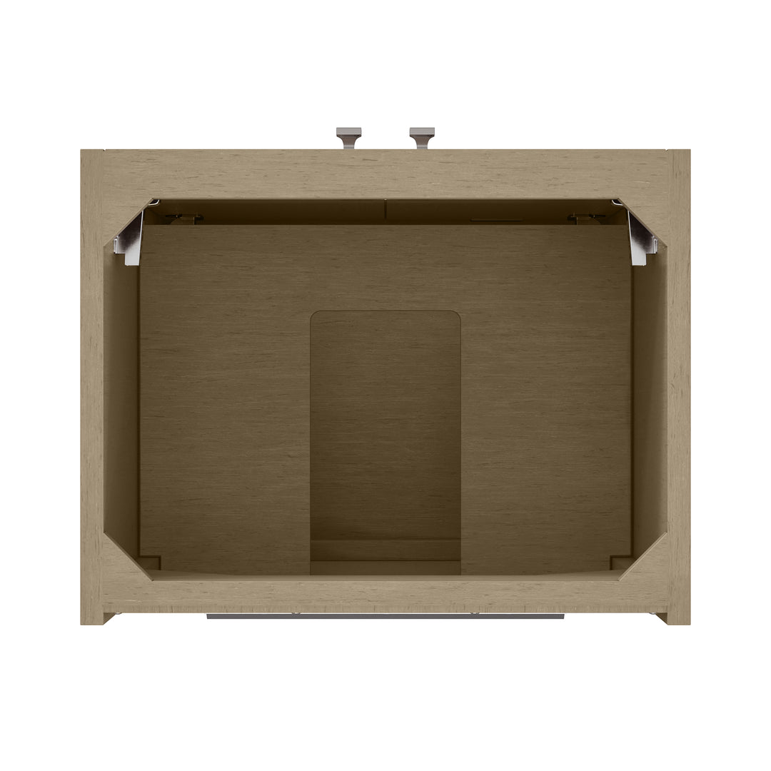 Chianti 20" Single Cabinet, Walnut Whisper, Brushed Nickel