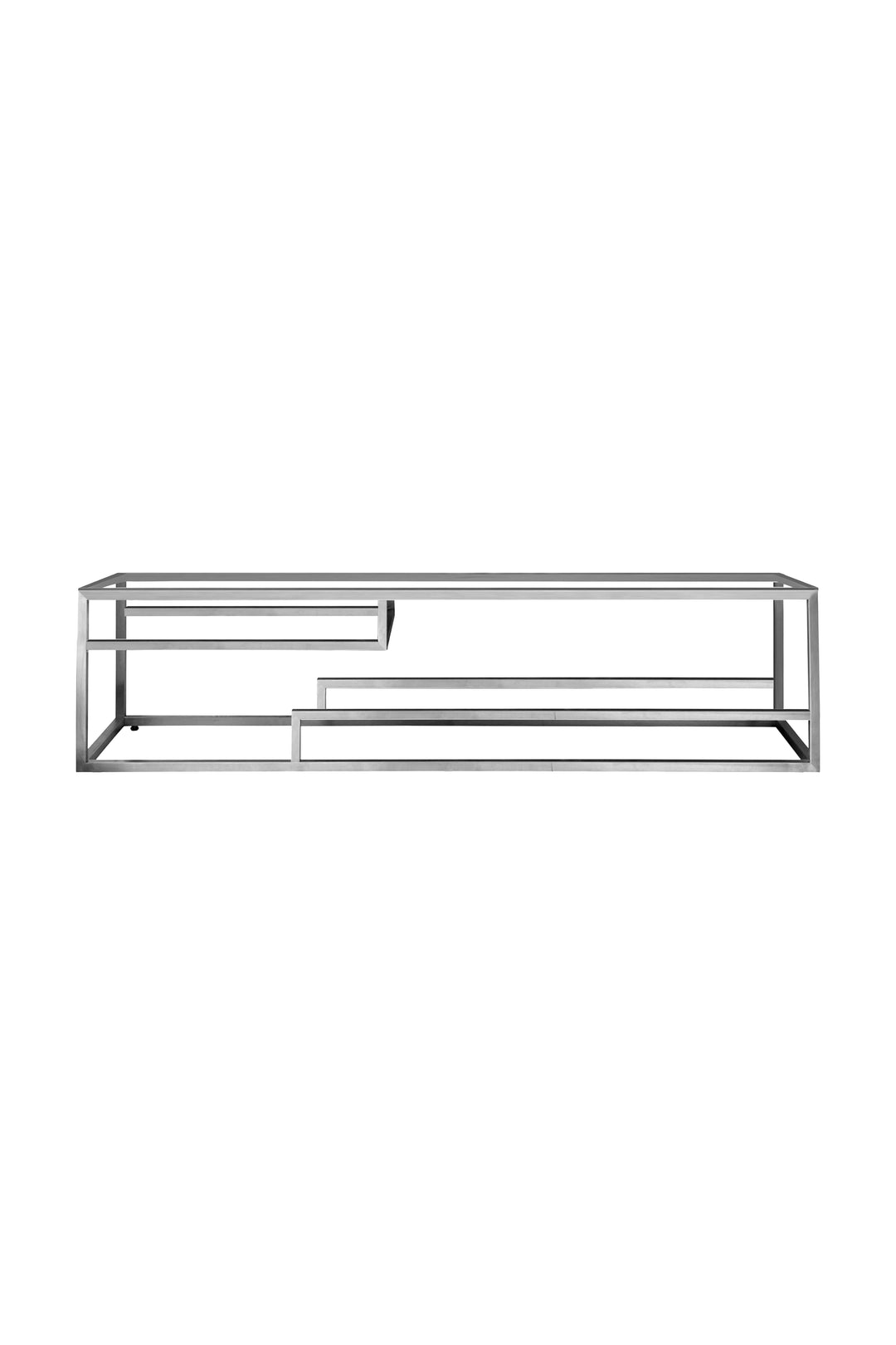 72" Cabinet base for Columbia Cabinets, Satin Nickel