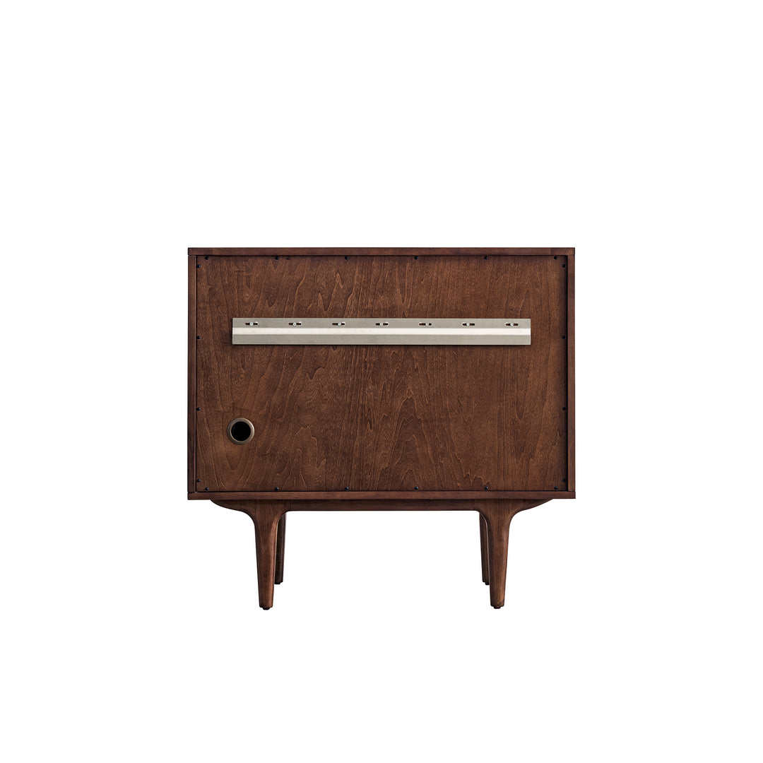 Amberly 36" Single Vanity Cabinet, Mid-Century Walnut