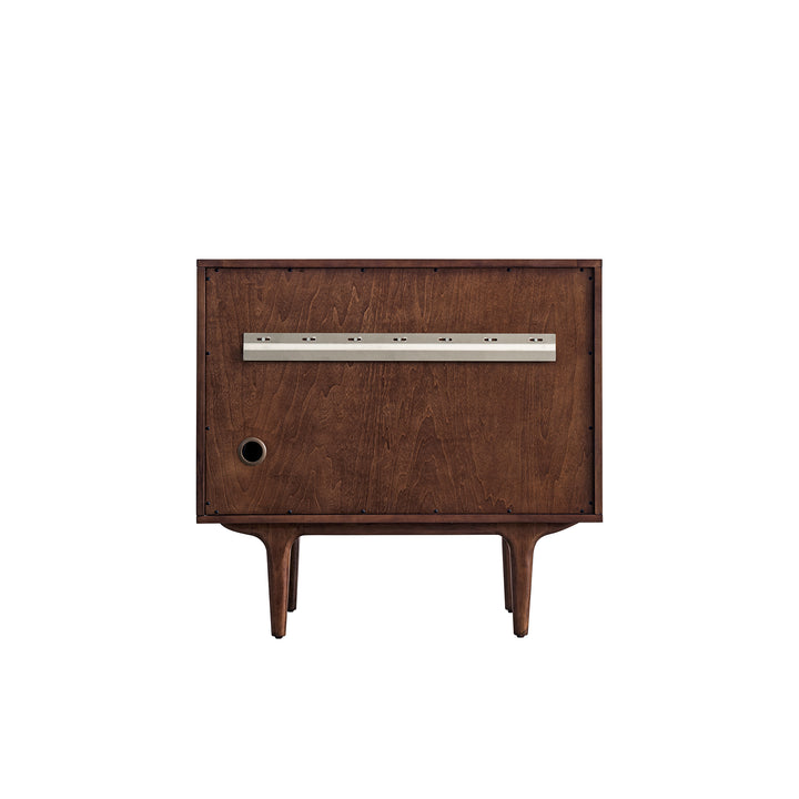 Amberly 36" Single Vanity Cabinet, Mid-Century Walnut