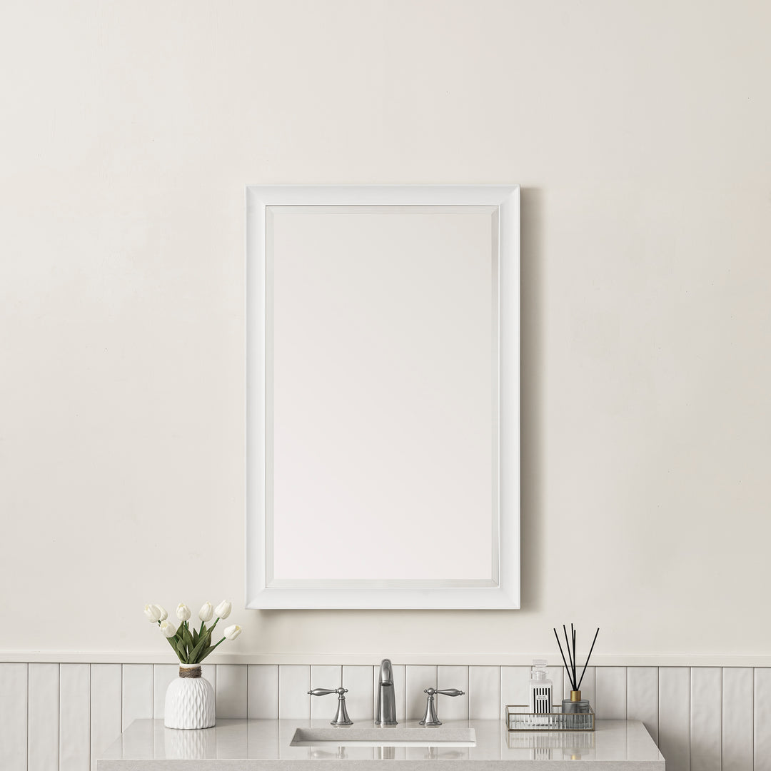 Glenbrooke 26" Mirror, Bright White