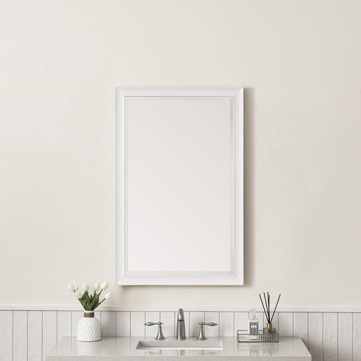 Glenbrooke 26" Mirror, Bright White