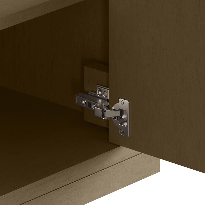 Chicago 60" Single Vanity, Walnut Whisper, w/ 3 CM Ethereal Noctis Silestone® Top