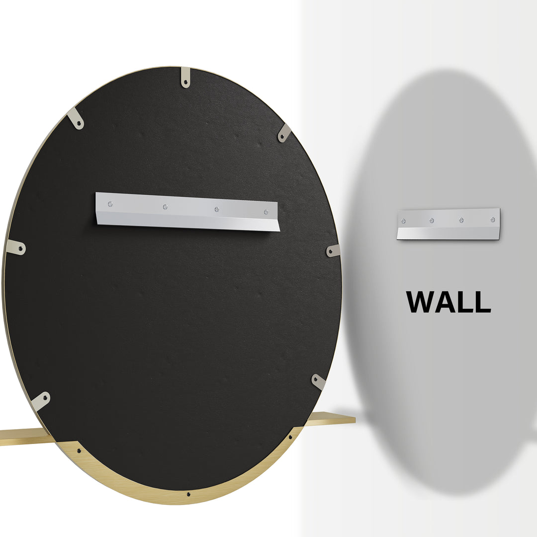 Platform 24" Mirror, Radiant Gold