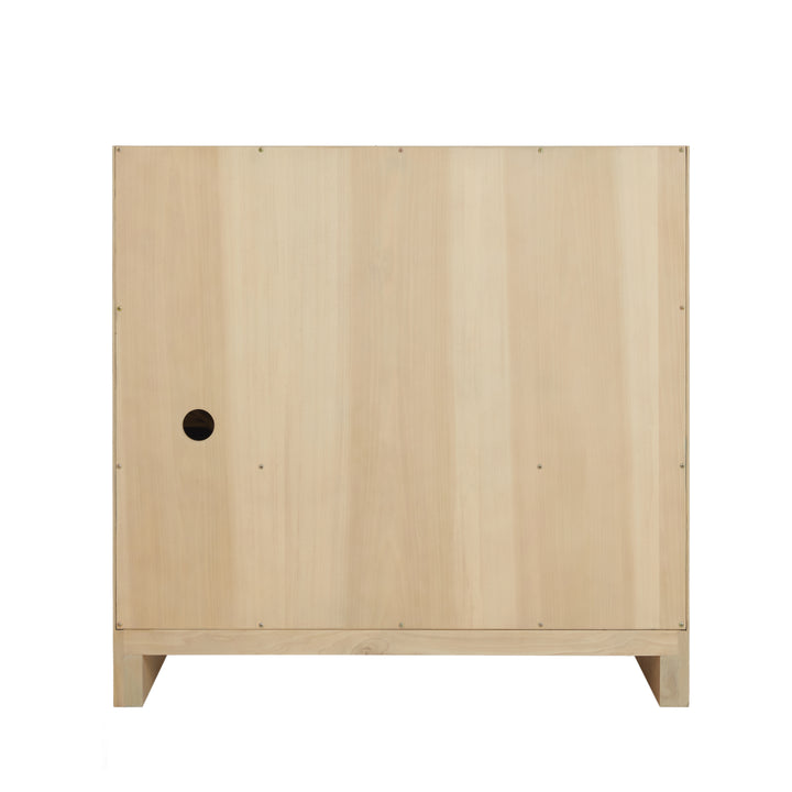 Gracyn 36" Single Vanity, Coastal Driftwood, w/ 3 CM White Zeus Quartz Top