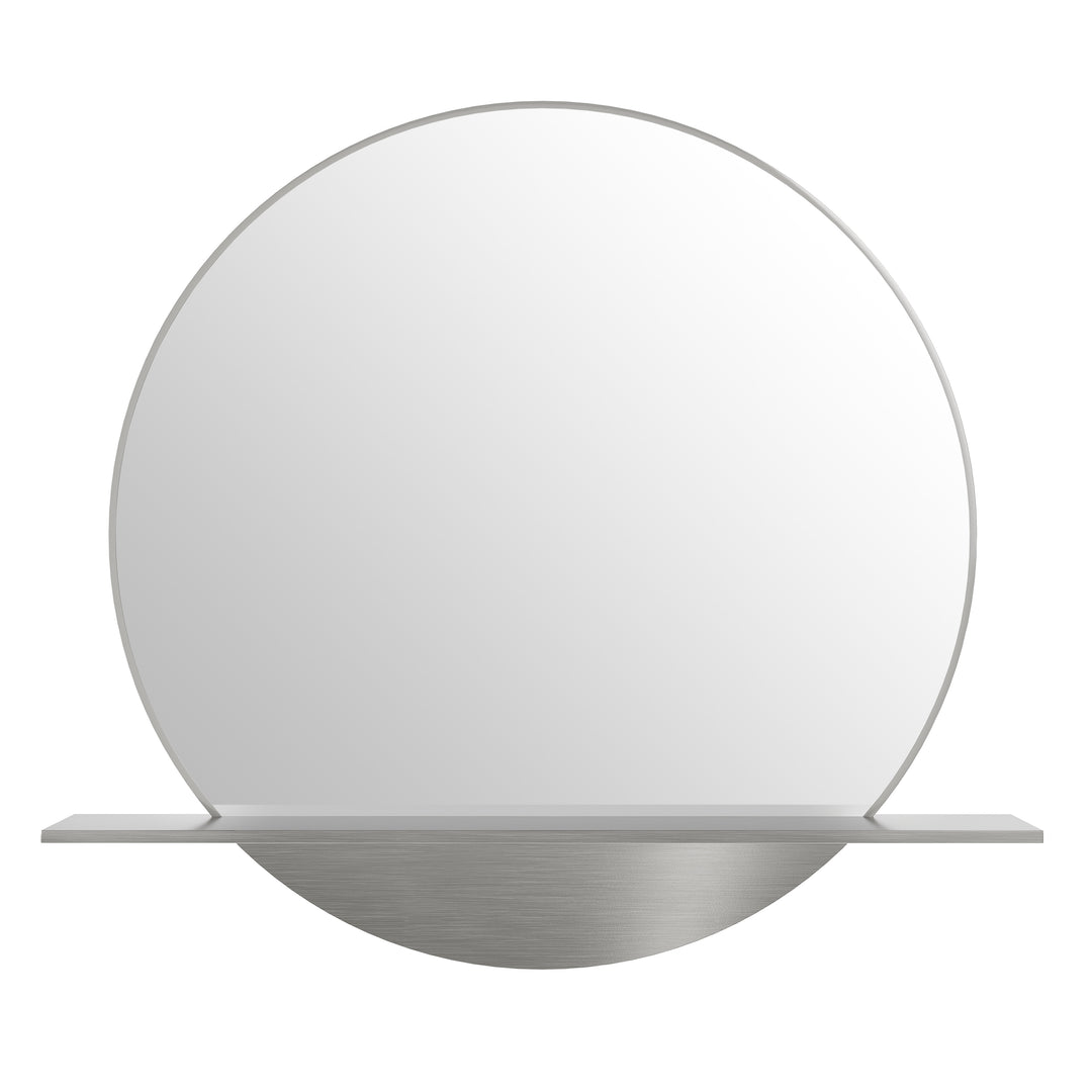Platform 24" Mirror, Brushed Nickel