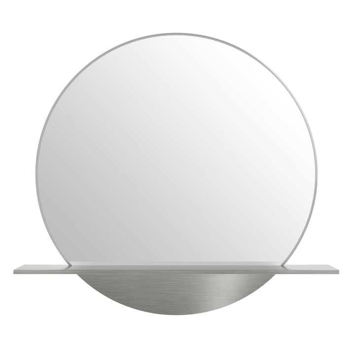 Platform 24" Mirror, Brushed Nickel