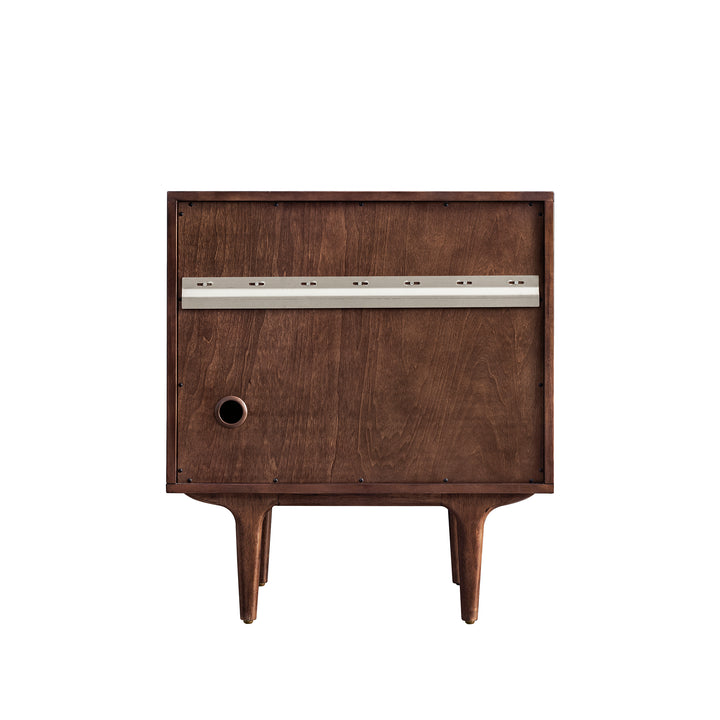 Amberly 30" Single Vanity Cabinet, Mid-Century Walnut