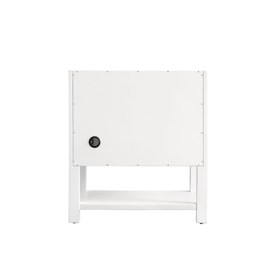 Breckenridge 30" Single Vanity Cabinet, Bright White